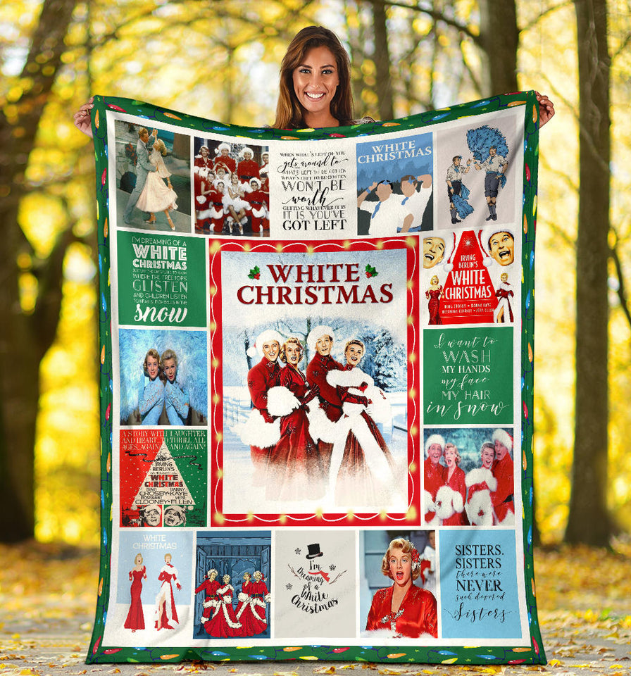 White Christmas Blanket