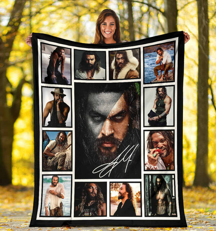 JASON MOMOA Quilt Fleece