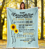 to My Daughter Never Forget That I Love You Mom