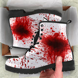 Bloody Boots, Blood Splattered Vampire Cosplay Halloween Shoes