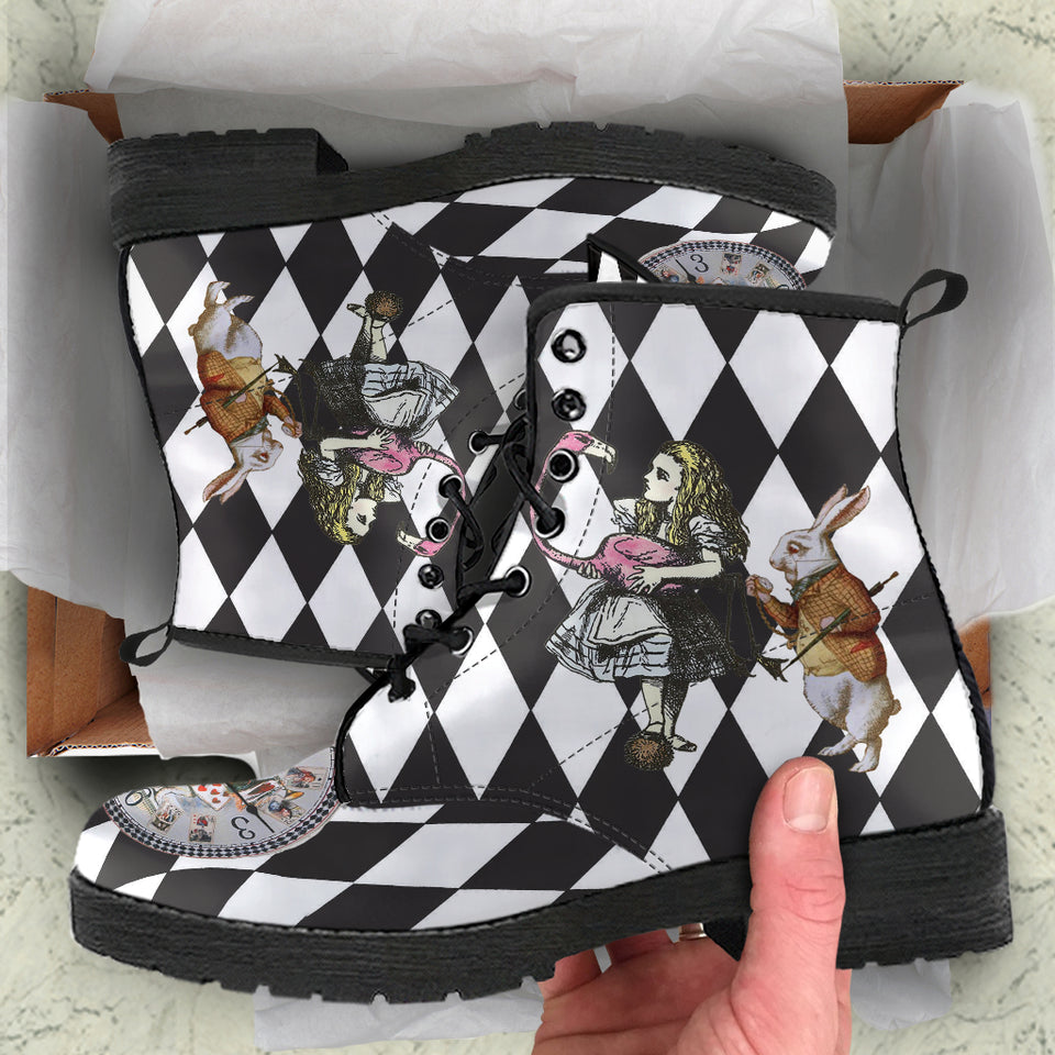 Combat Boots - Alice in Wonderland Gifts