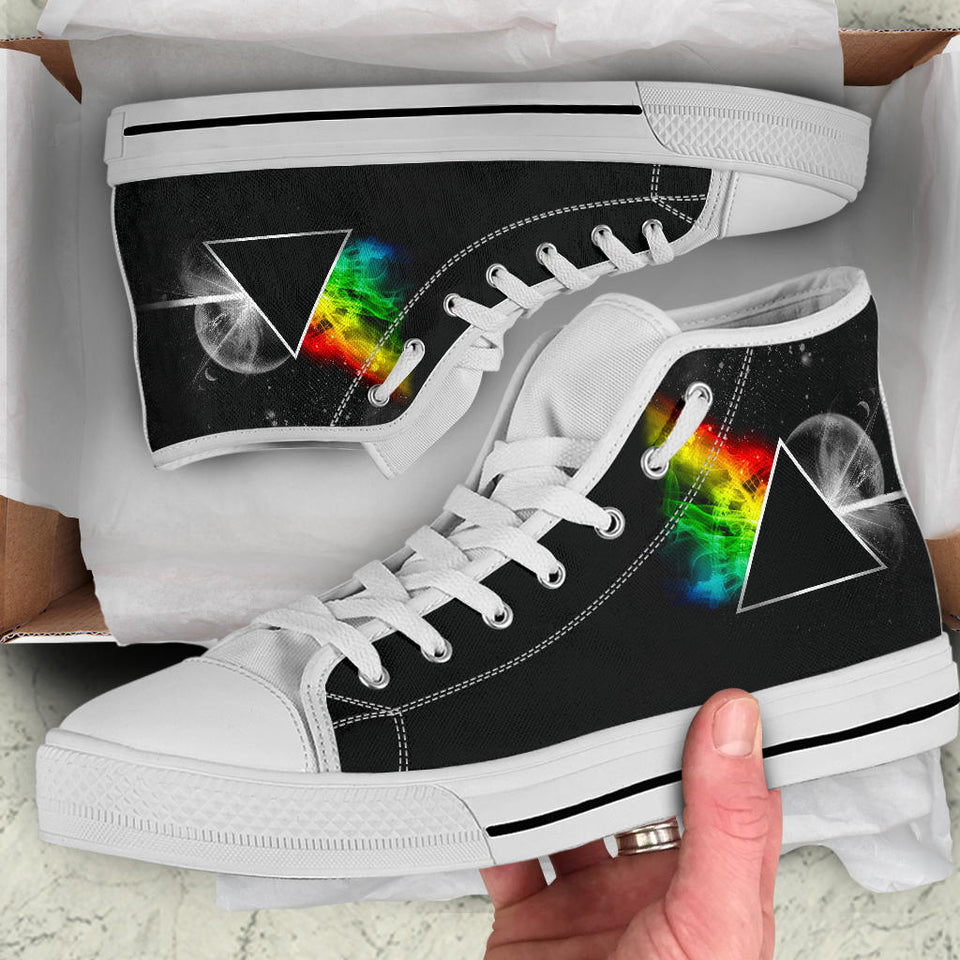 Pink Floyd Rock Band Shoes, Pink Floyd Hightop