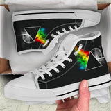 Pink Floyd Rock Band Shoes, Pink Floyd Hightop