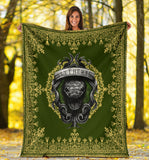 Mandala The Slytherin Snake Harry Potter Blanket copy
