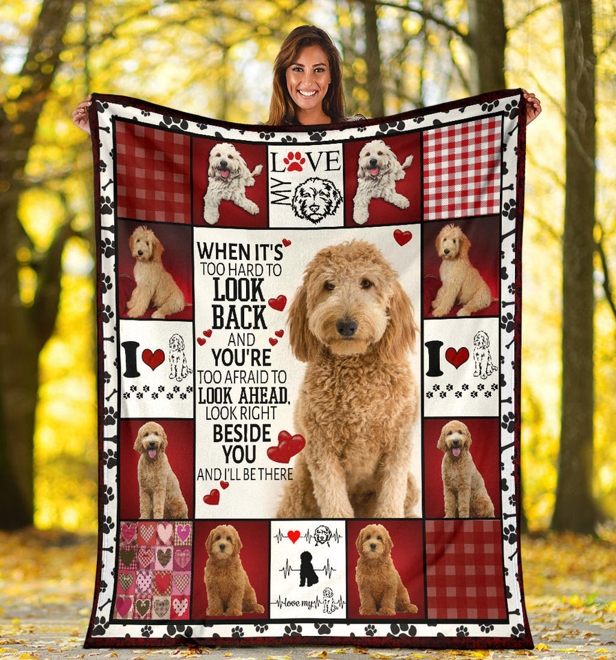 Goldendoodle Beside You