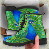 Peacock boots, Womens Leather Boots