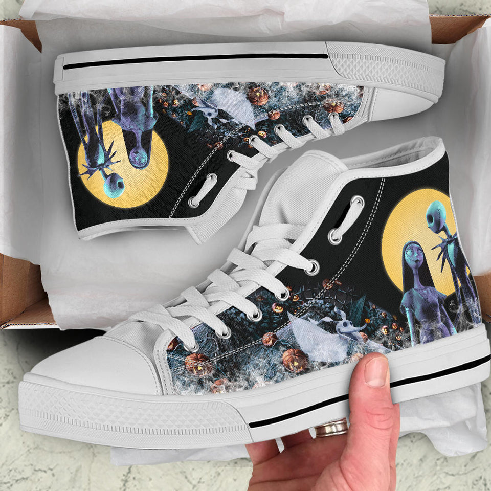 Nightmare of Jack and Sally Custom Made Shoes