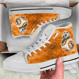 R2D2 Droid Custom Sneakers, Star Wars Custom Shoes