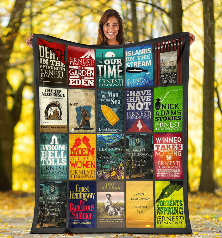 Ernest Hemingway Blanket copy