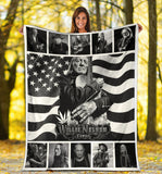 Willie Nelson Black And White Quilt copy