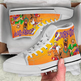 Scooby Doo Custom High Tops white