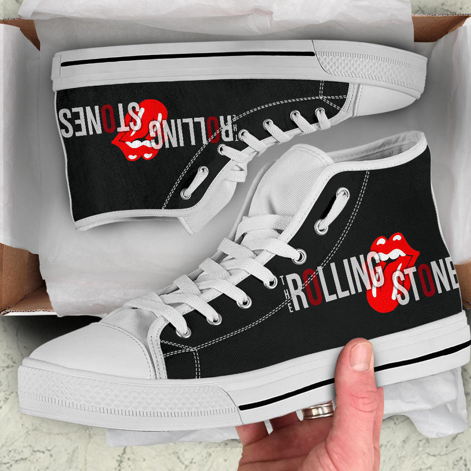The Rolling Stones Rock Band Shoes, Rolling Stones Hightop