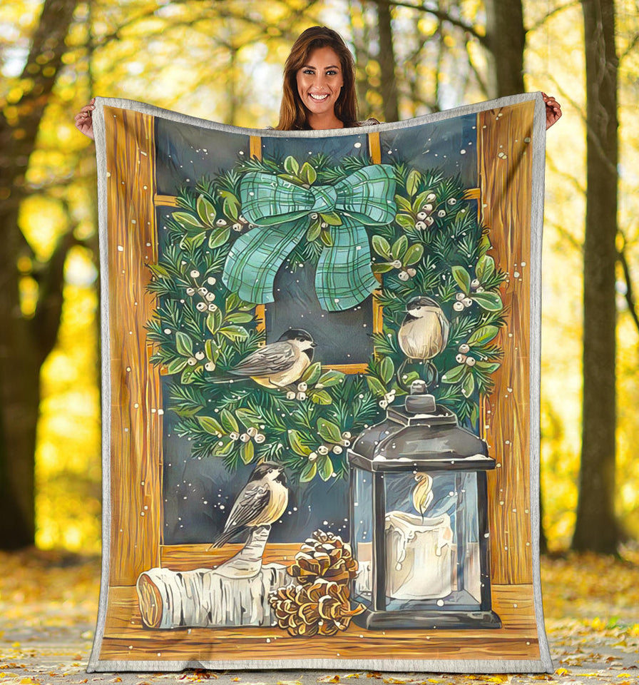 Bird Christmas Blanket copy
