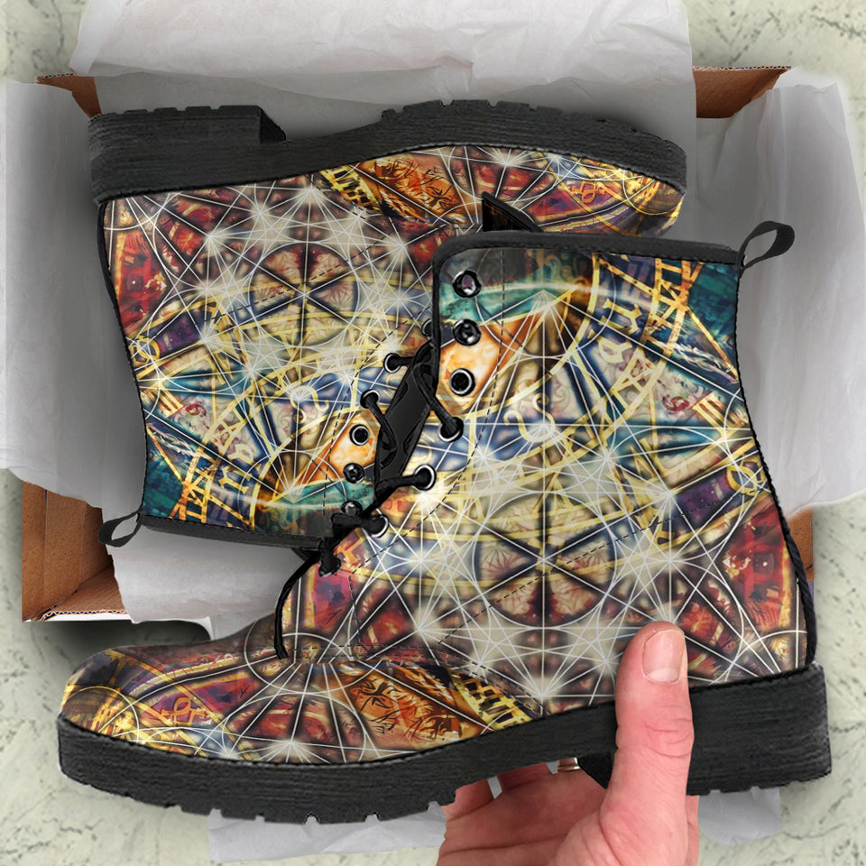 Handmade Shoes Women, Sacred Geometry