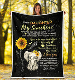 to My Daughter My Sunshine Never