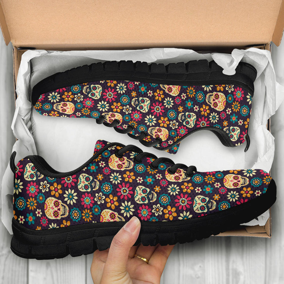 Sugar Skull Boots, Womens Skull Boots SNEAKERS
