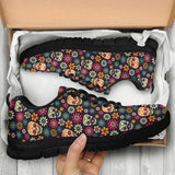 Sugar Skull Boots, Womens Skull Boots SNEAKERS