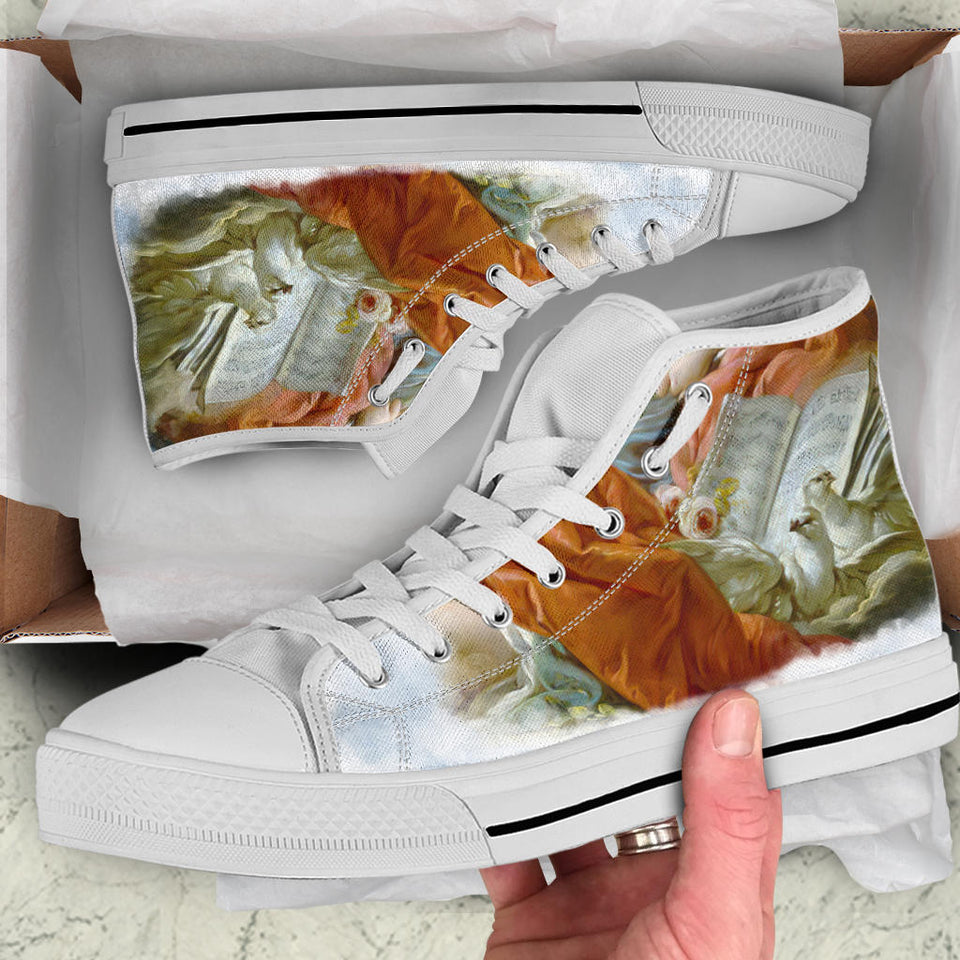 Allegory of Music - FranÃ§ois Boucher, Custom Made Shoes