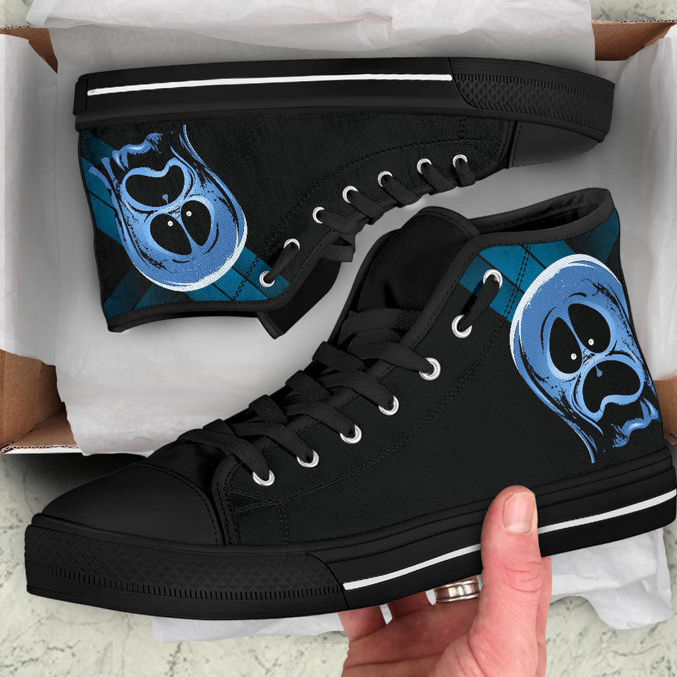 Skull Shoes for Men Fashion Sneaker High Top 2