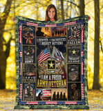 I Served I Sacrificed I Regret Nothing Blanket