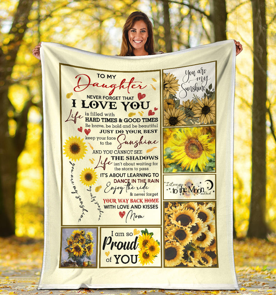 to My Daughter Never Forget That I Love