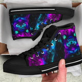 Tiger Neon Purple, Safari Techno, Women_s Boots high top
