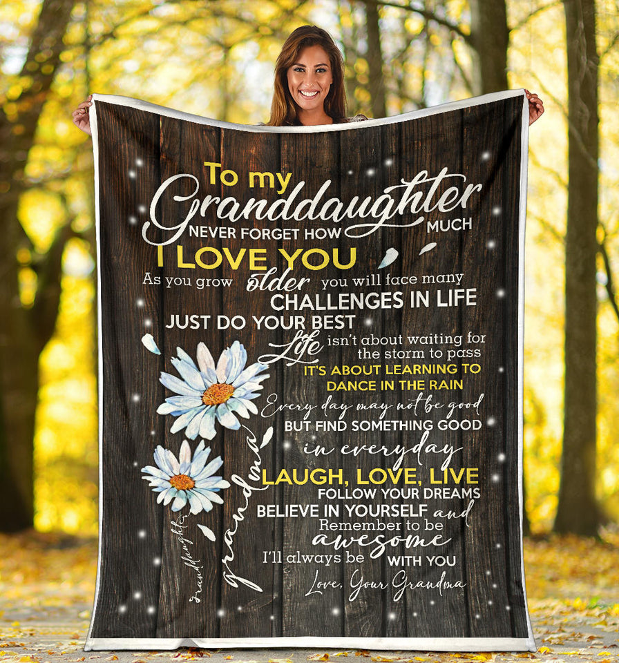 to My Granddaughter Never Forget