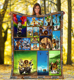 Madagascar Movies Blanket