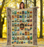 National Parks 61-piece Quilt Blanket