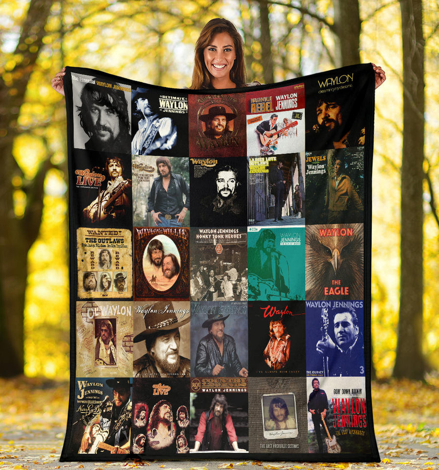 Waylon Jennings Blanket