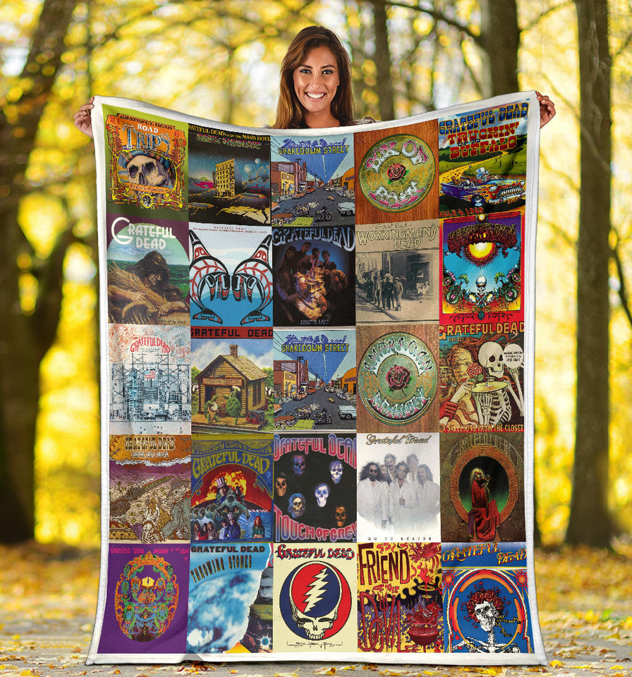 Grateful Dead Albums Quilt