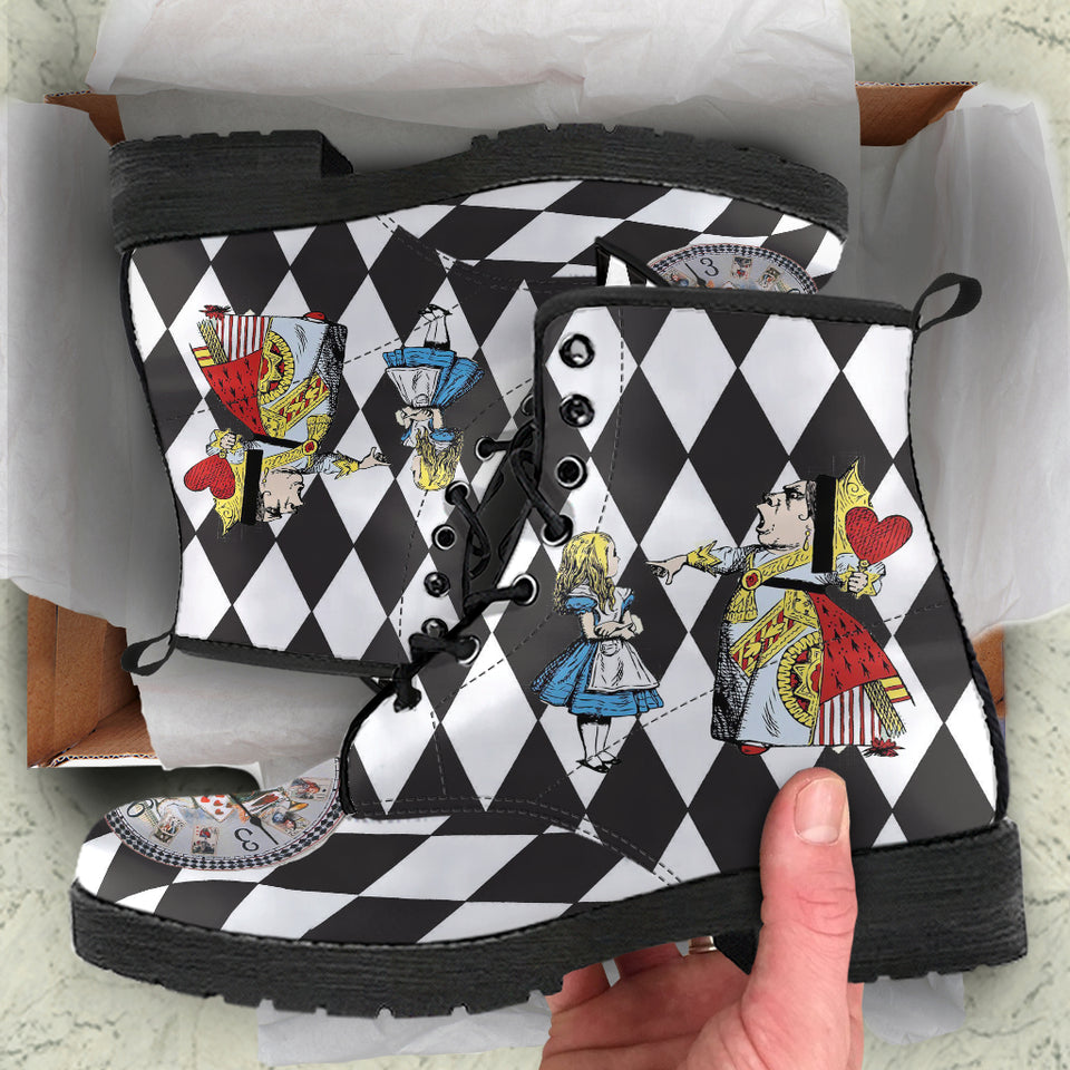 Combat Boots - Alice in Wonderland Gifts