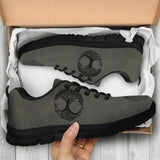 Grey Tree of Life, Handcrafted boots SNEAKERS