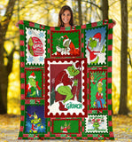 The Grinch Christmas Blanket