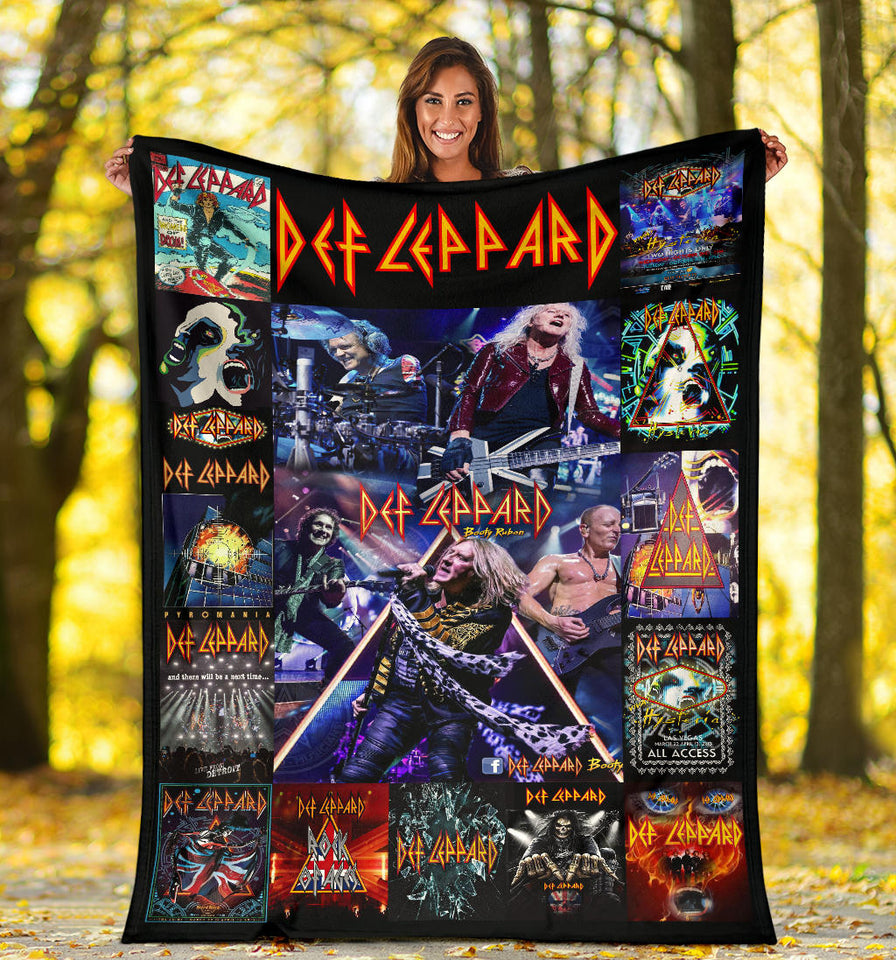 Def Leppard Blanket