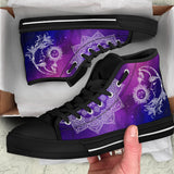 Sun Moon, Handcraft Boots high top