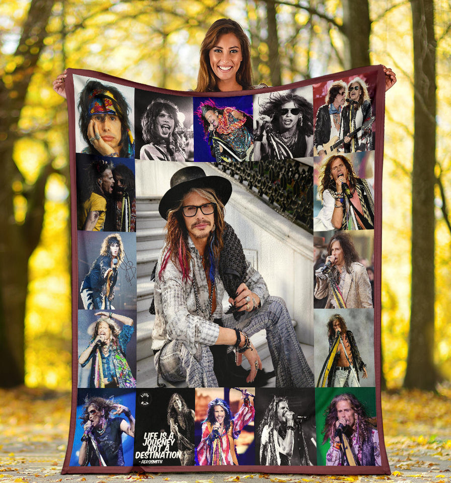 Steven Tyler For Fans Blanket