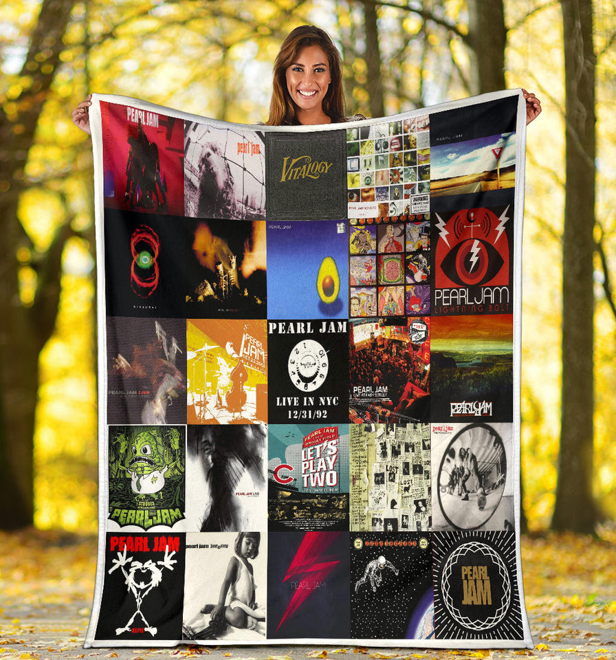 Pearl Jam For Fans 3D Quilt Blanket