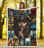 Pirates of the Caribbean Blanket Jack Sparrow
