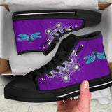 Green Dragonfly, Lace Up Boots, Handmade Boots