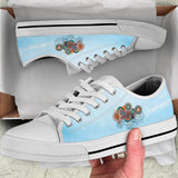 Blue Paisley Mandala, Leather Boots Women, Multicolour