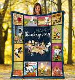Thanksgiving Blanket Snoopy