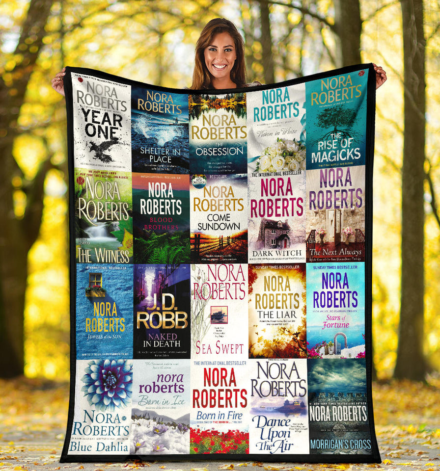 Nora Roberts Books Quilt copy