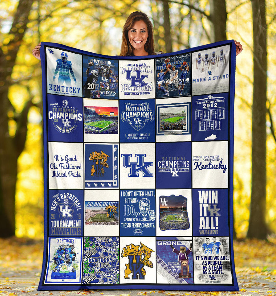 Kentucky Wildcats Blanket
