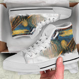 The Scream painting, Custom Made Shoes