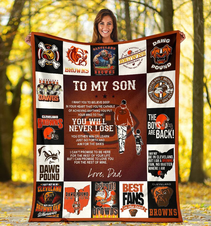 Cleveland Browns Quilt Blanket 01 copy