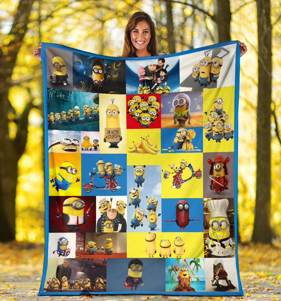 Minions Blanket Minions Funny