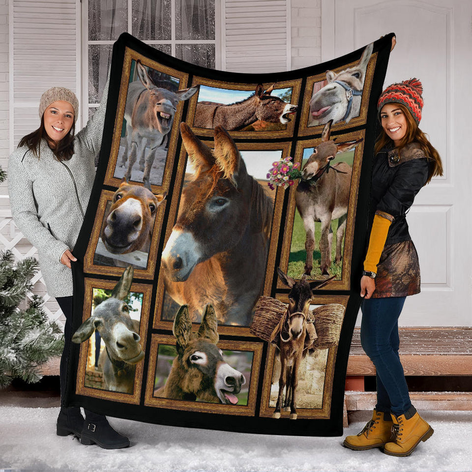 Donkey 3D Blanket