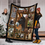 Donkey 3D Blanket
