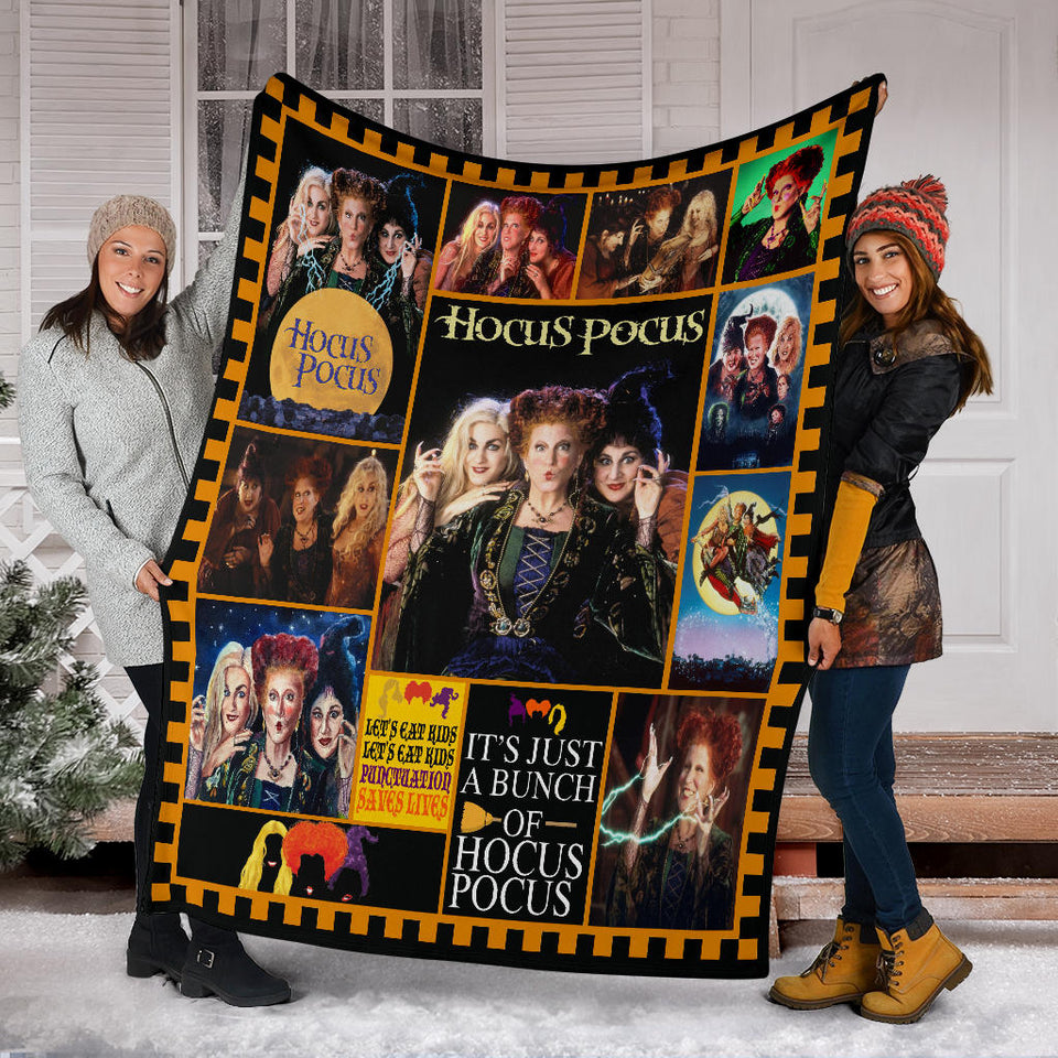 Hocus Pocus Halloween Version 3 Blanket